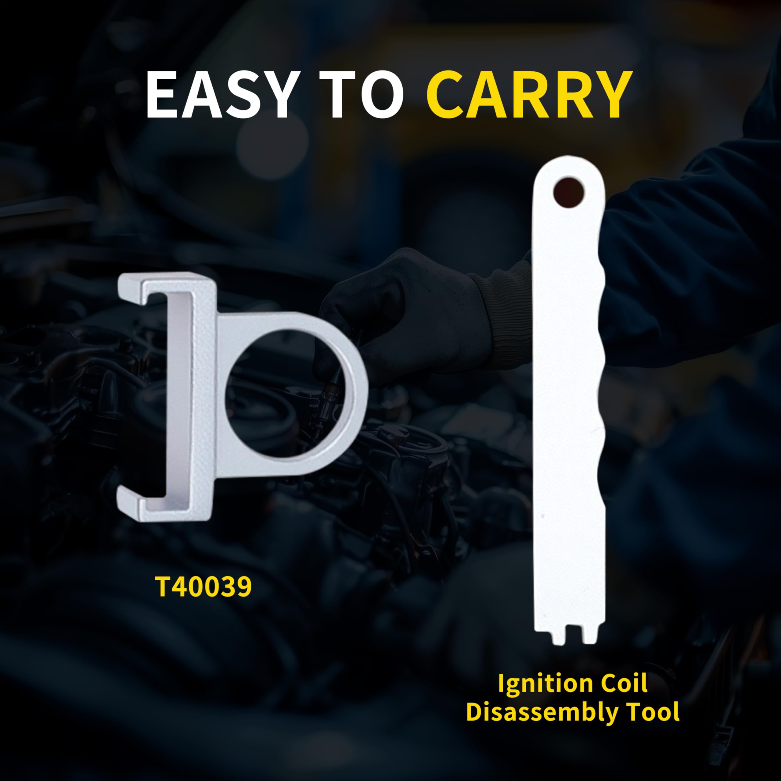 Kuntech gloves and carrying case keep tools organized after use.
