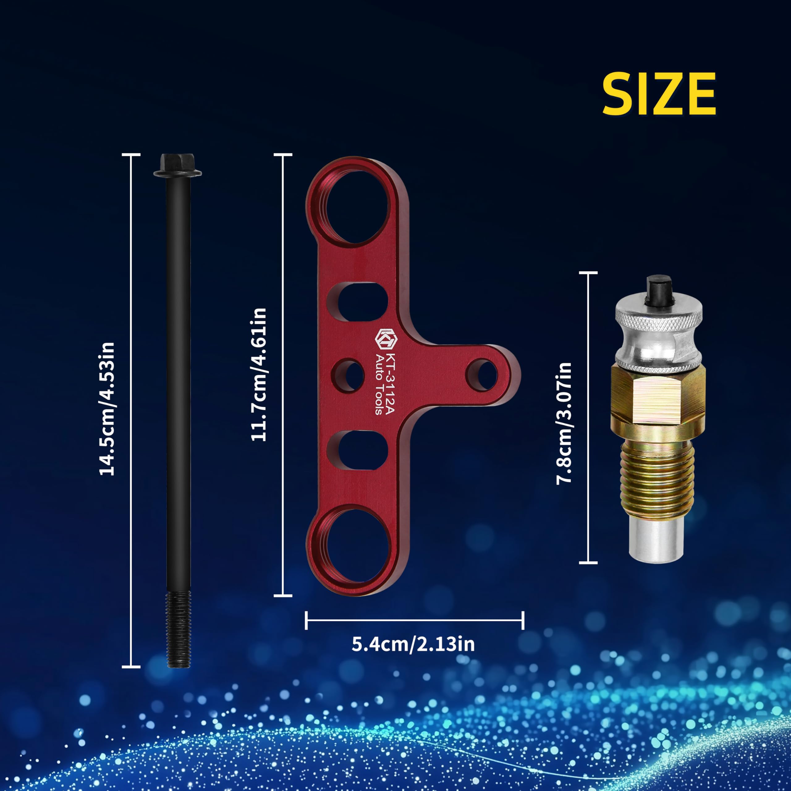 Steel construction with black oxide finish resists oxidation for longevity.