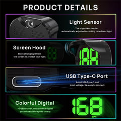 KUOWEIHUD USB plug-and-play installation shown for quick setup