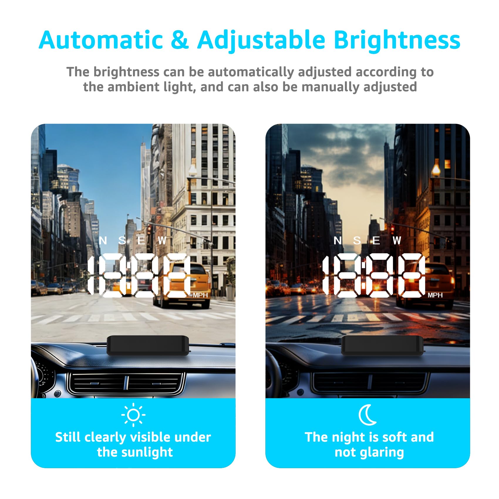 KUOWEIHUD GPS plus BDS at 10Hz delivers fast real-time data
