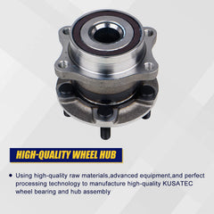 KUSATEC 512401 rear wheel hub for Subaru Forester 2009-2013 quiet operation.