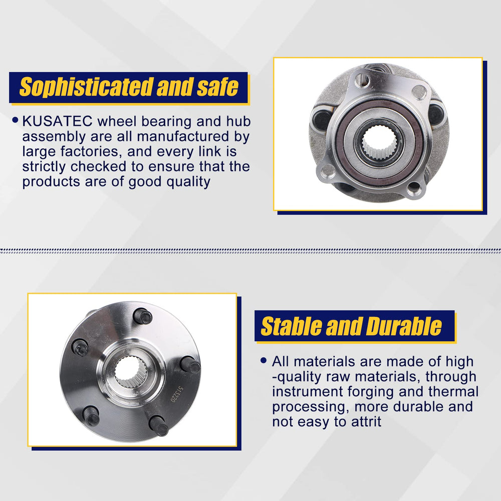 KUSATEC 513220 4-flange-bolts hole area illustrates secure mounting.