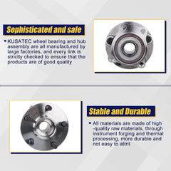 KUSATEC 513220 4-flange-bolts hole area illustrates secure mounting.
