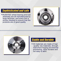 KUSATEC 513265 pre-greased hub supports quick replacement and smooth operation