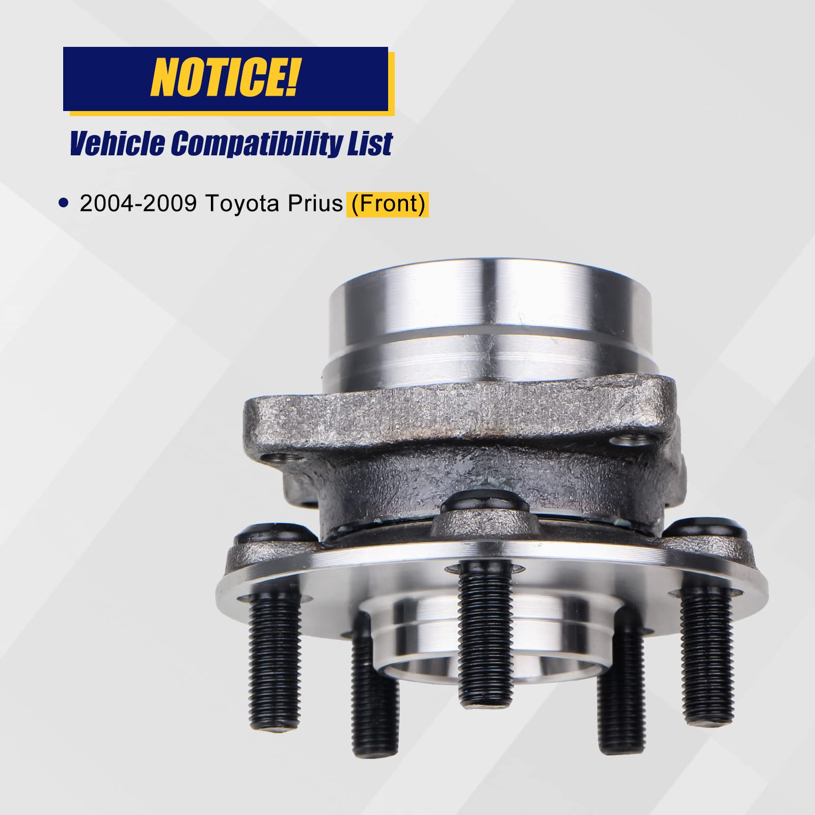 KUSATEC 513265 Toyota Prius front assembly ready for installation and reliable daily driving