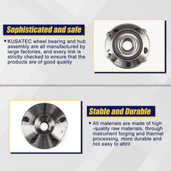 KUSATEC 513275 flange bolts with rust-resistant finish for durable mounting.