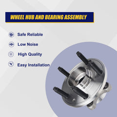KUSATEC 513275 rear hub assembly designed for quiet, stable highway driving.