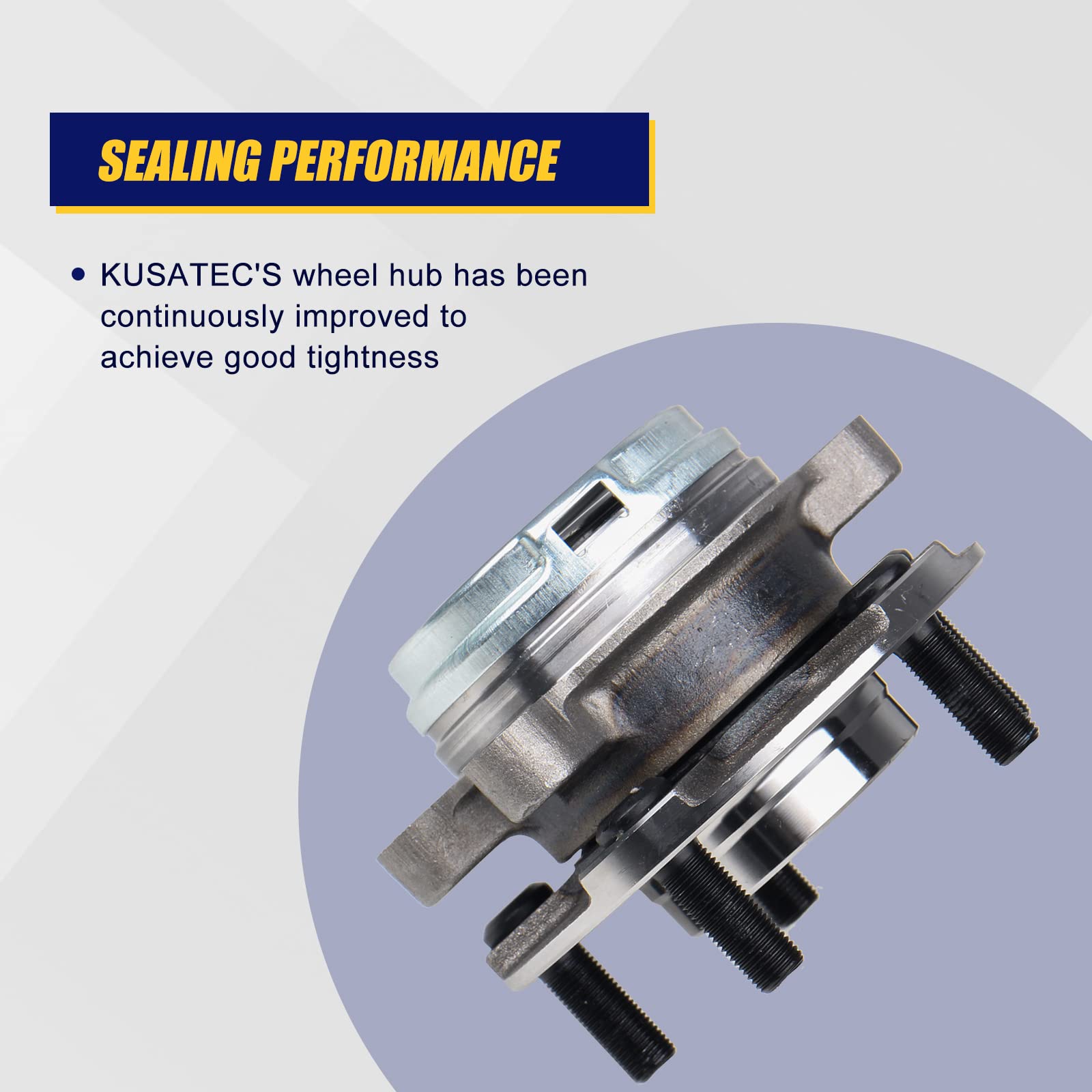 KUSATEC 513296 protective coating reduces bolt corrosion risk.