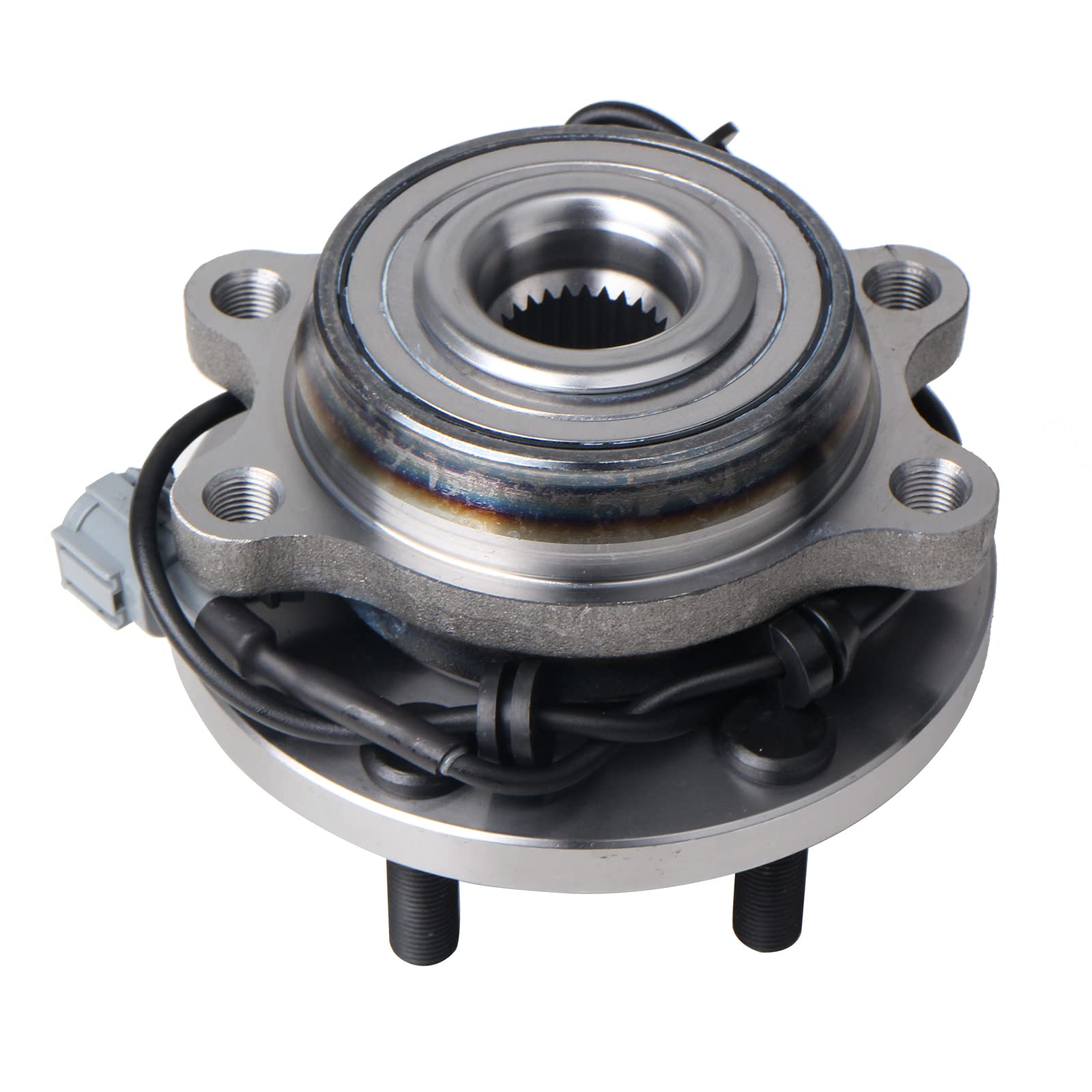 KUSATEC 515065 front wheel bearing hub assembly for Nissan Frontier ensuring smooth rotation