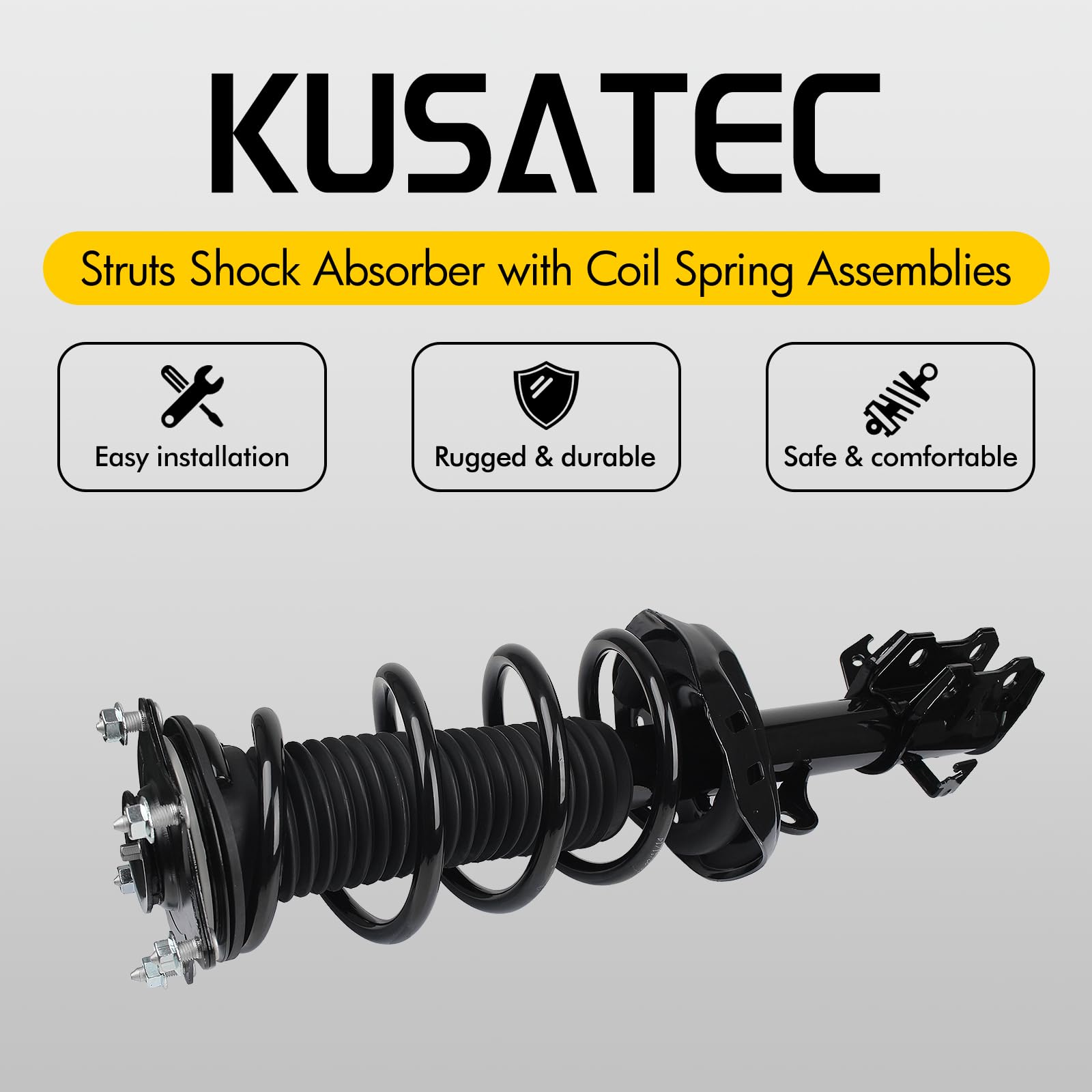 KUSATEC front strut assembly for CR-V 2007-2014 with part numbers 272492 and 272491