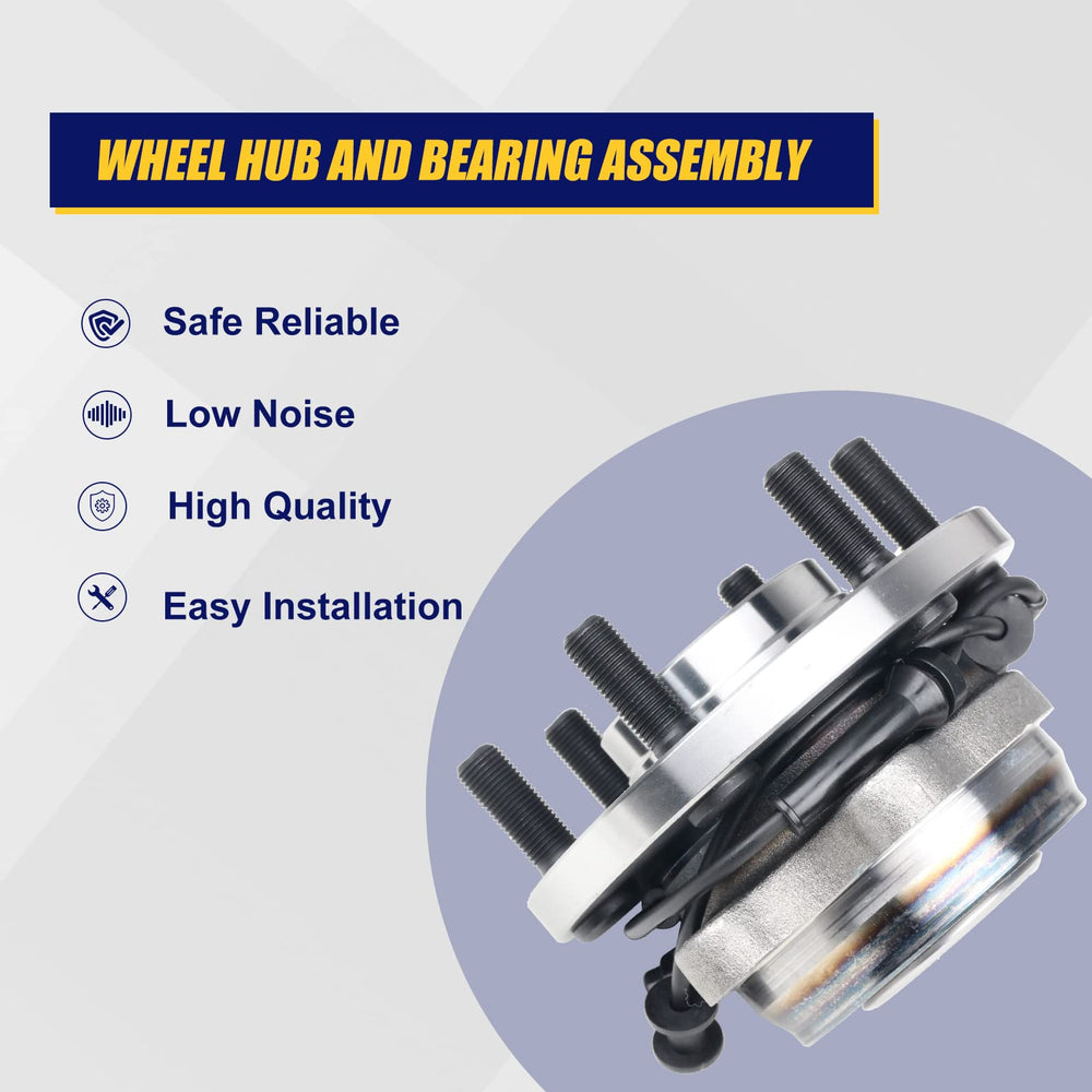 KUSATEC Frontier front wheel hub assembly with precise fit and ABS