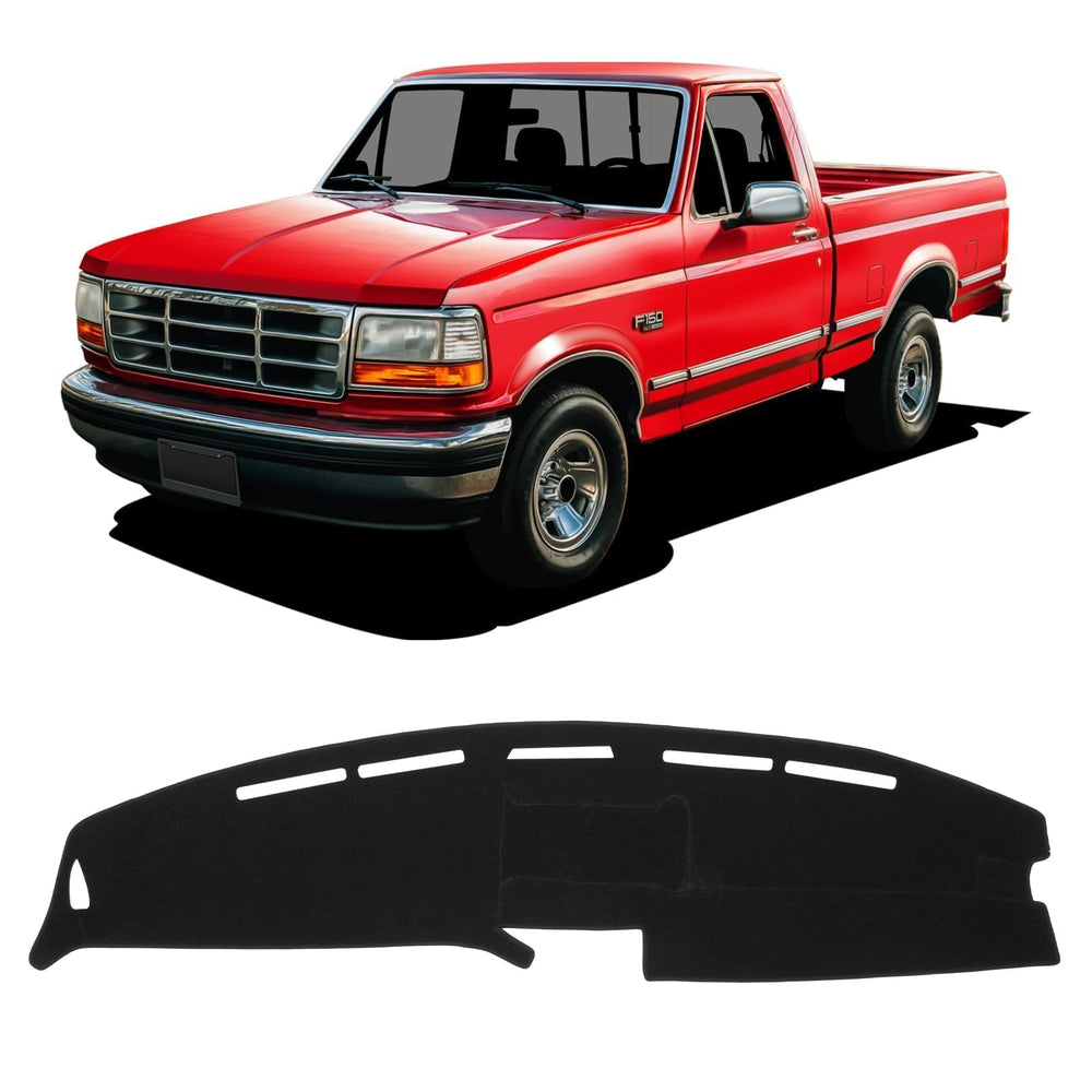 KUST dash cover for Ford F-150 1992-1996 protects dashboard from sun damage