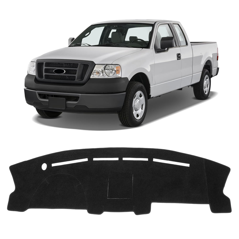 KUST black dash cover for Ford F-150 left-hand drive with snug fit and protection