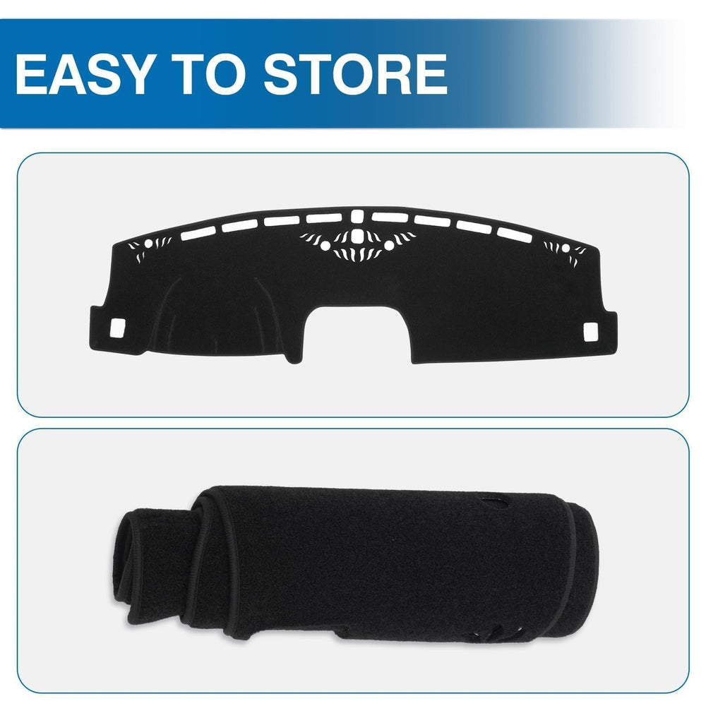 KUST dash cover for Maverick enhances interior aesthetics while protecting surfaces.