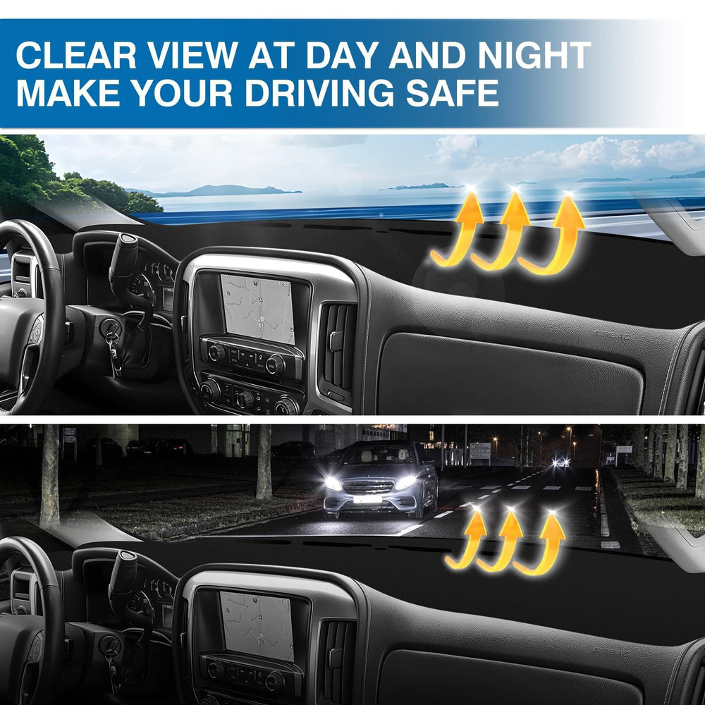 KUST dash cover easy installation with included tape for secure fit.