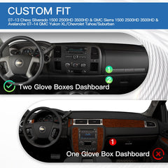 KUST premium polyester dash mat with soft touch and wrinkle resistance.