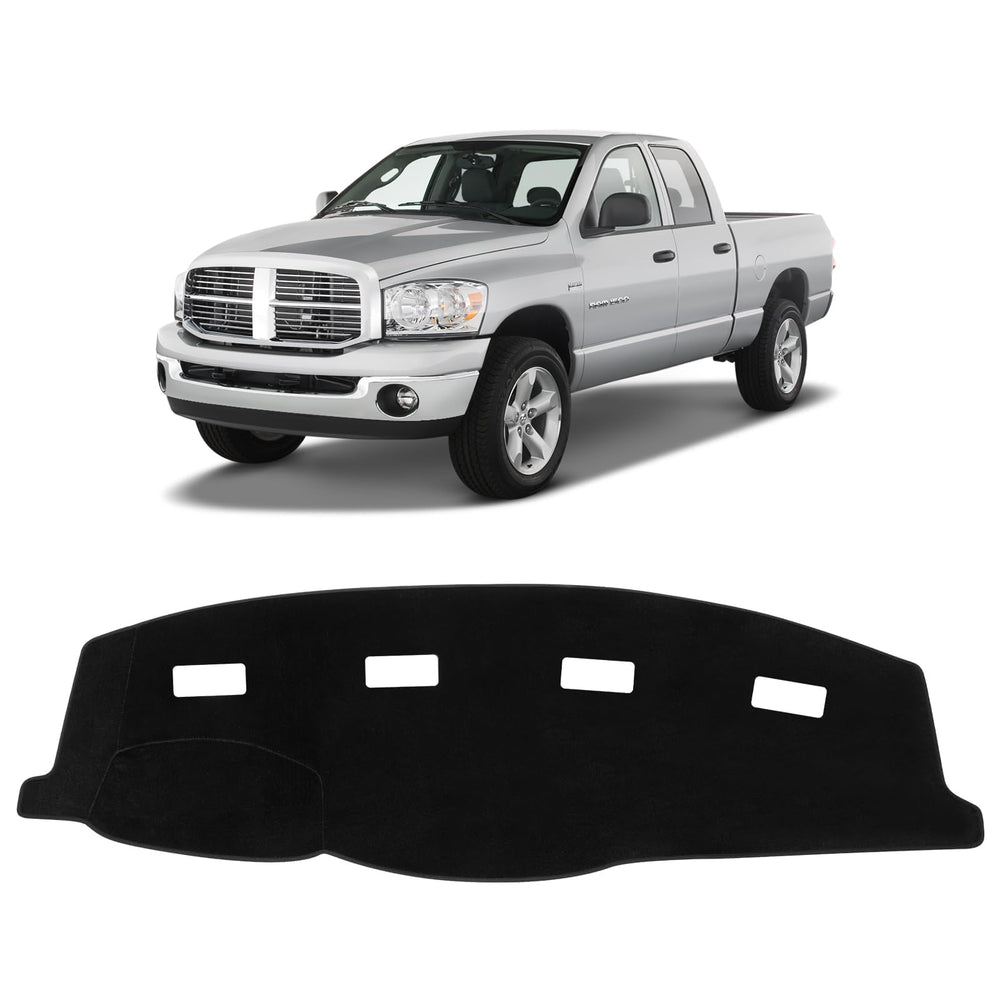 KUST dash cover for Ram 2006-2008 with non-slip backing for stable placement