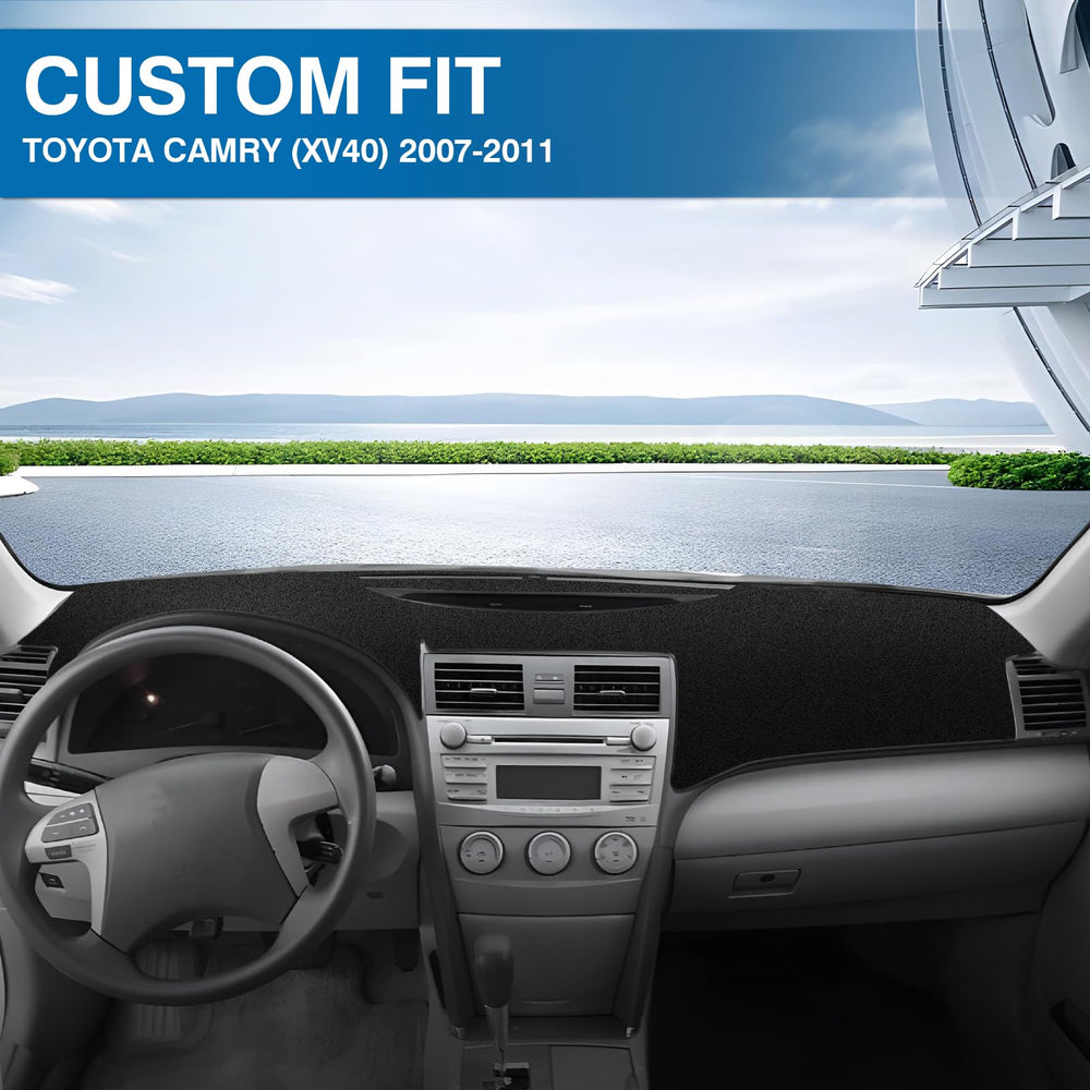 KUST dash cover silicone backing grips dashboard securely