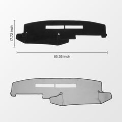KUST dash cover for Yukon and Blazer Suburban showing tailored fit for 1992-1994