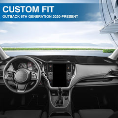 KUST eco-friendly dash cover for Outback with recycled polyester material.