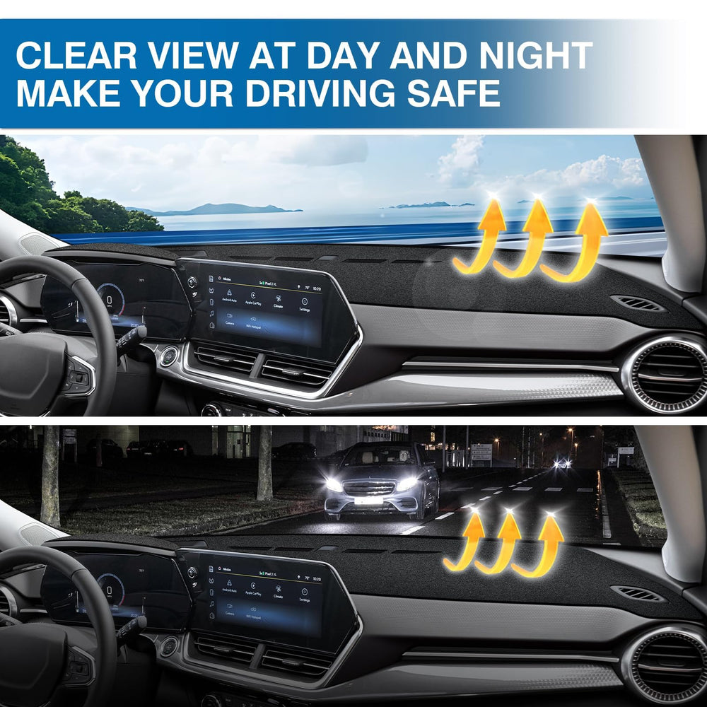 KUST polyester dash cover with folded storage option.