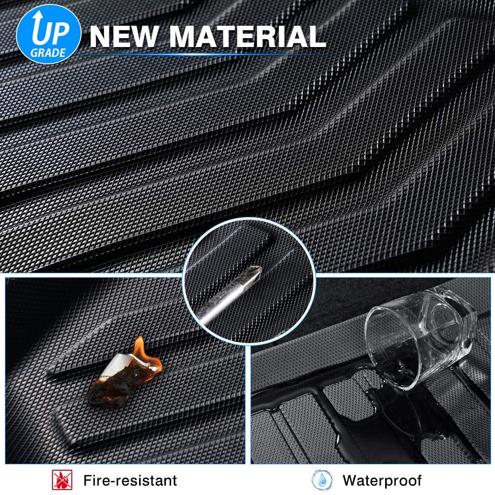 KUST Model S all-weather mats form a barrier against mud, snow, and spills