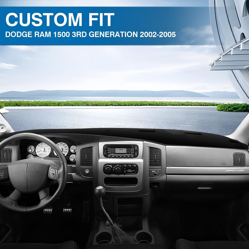 KUST dash cover showing silicone non-slip backing for secure placement