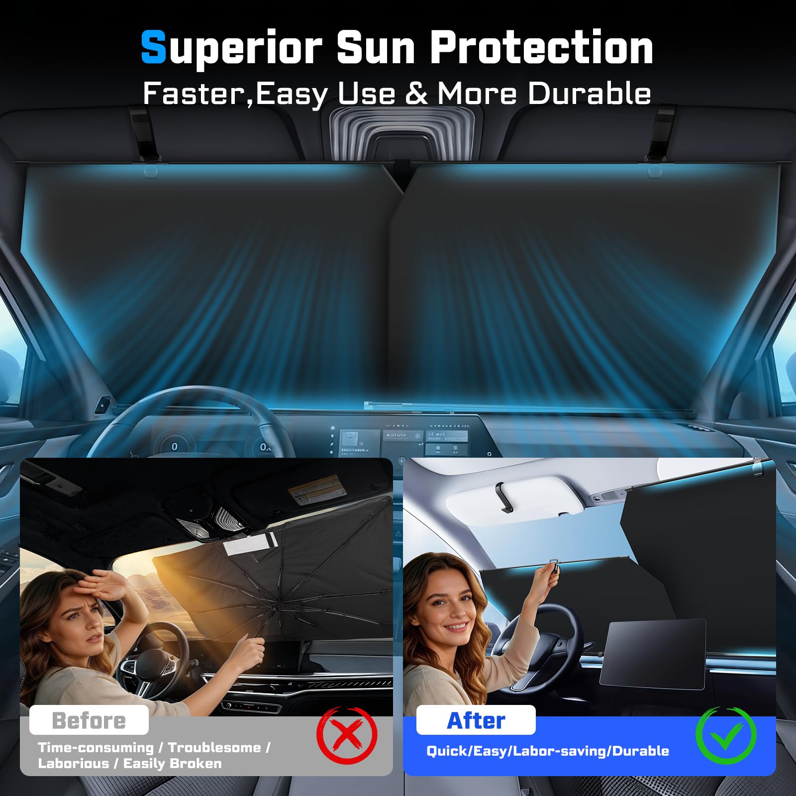 KUST 420D fabric close up highlighting dense UV shielding