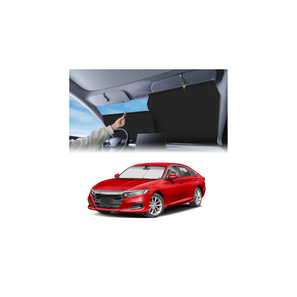 KUST upgraded 2 pack sunshade assembly ready for quick deployment