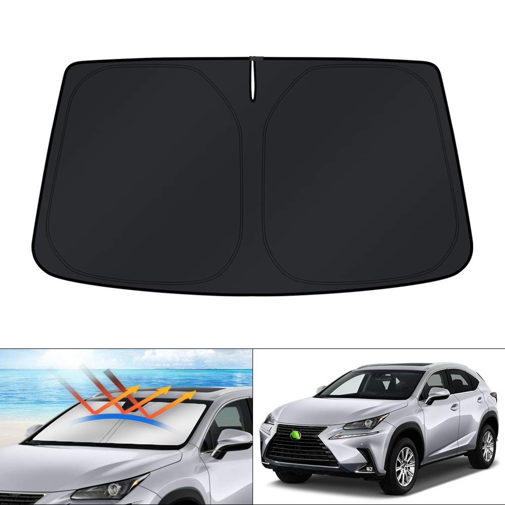 KUST windshield shade fits Lexus NX for a cooler cabin.