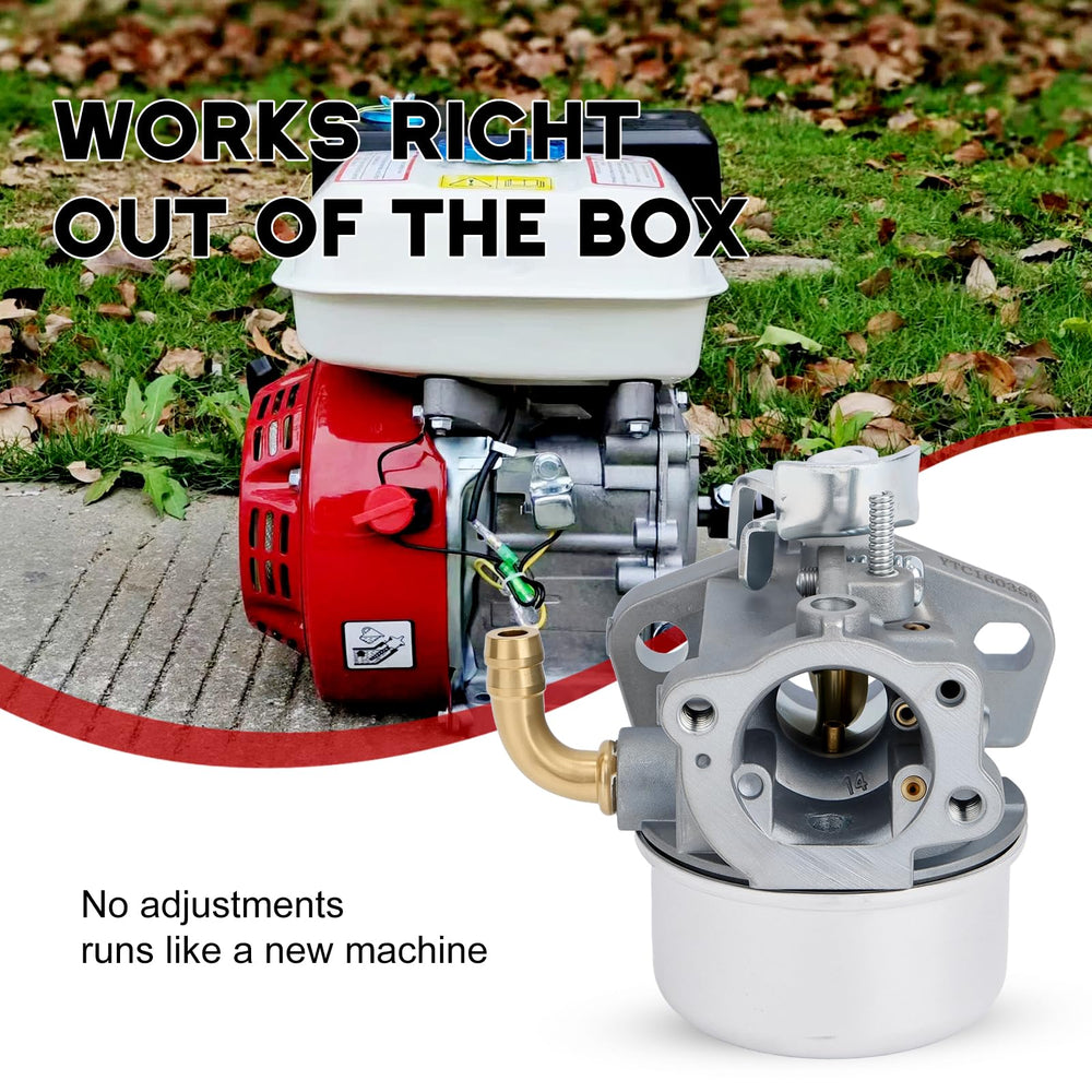 Kuupo Intek 206 carburetor air filter included for cleaner air intake.