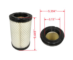 Kvjicdo air filter packaging ready replacement for Kawasaki Teryx KRX 1000
