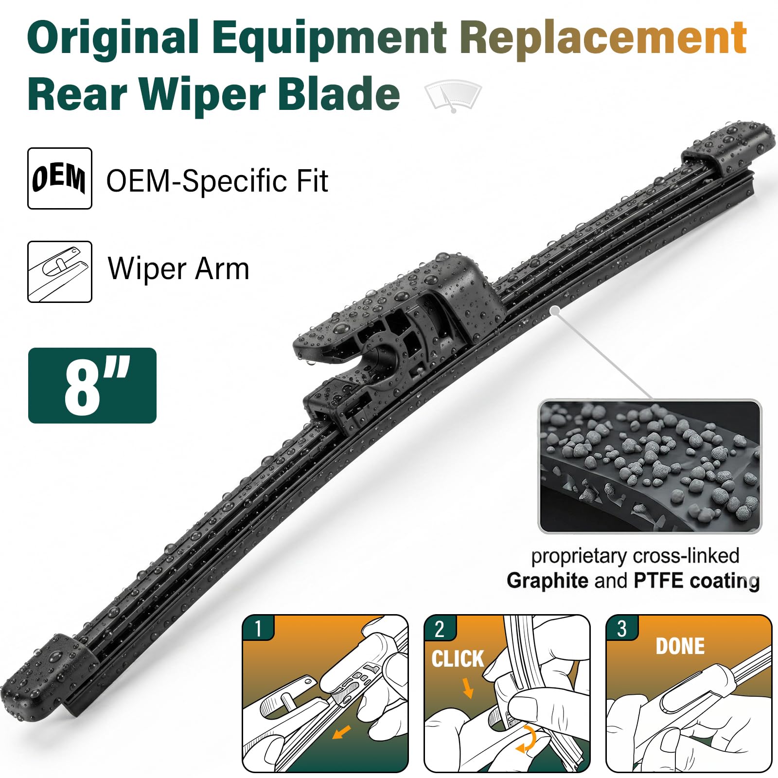 KVQ packaging shows installation guide included with blades.