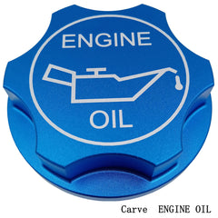 Kweiny cap installed on a Ford engine demonstrates secure fit.