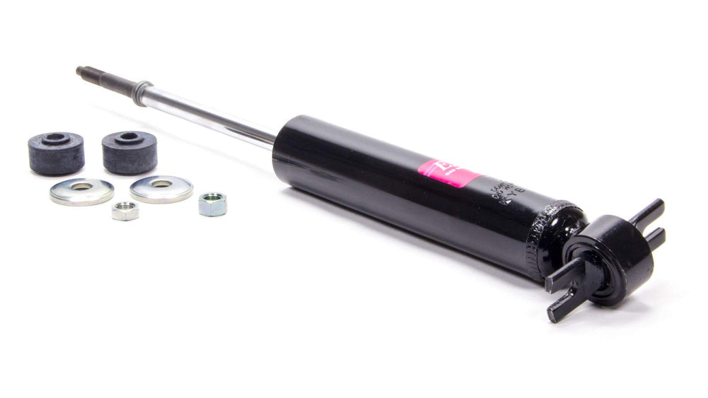 KYB Excel-G gas shock 343127 front view restores original handling and ride stability.