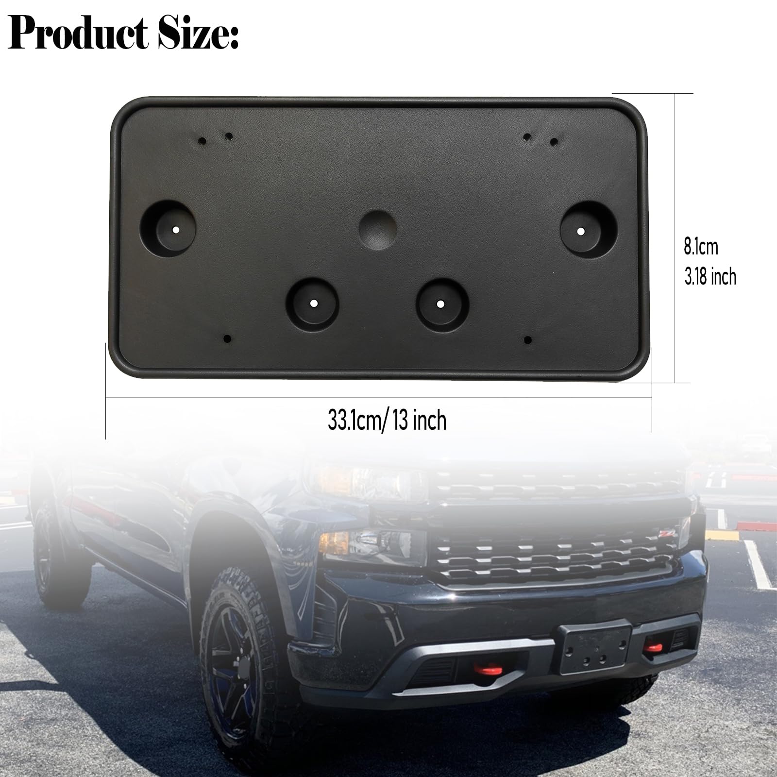 KYYET direct replacement install ease; no modifications required for Silverado 1500.