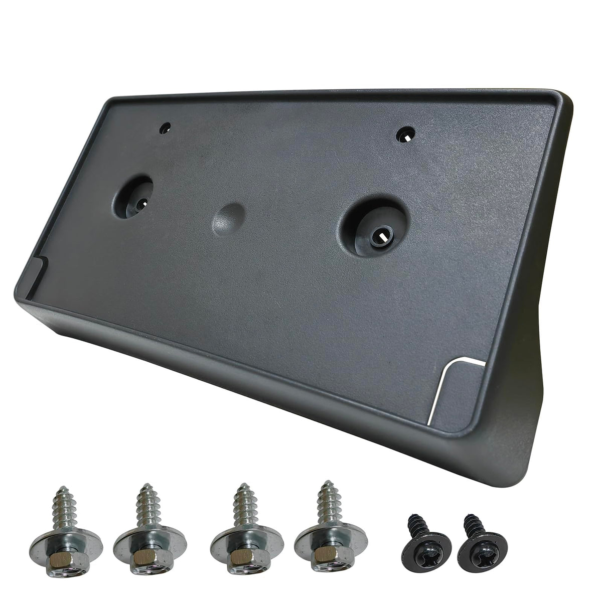 KYYET front bumper bracket for Ram 1500 provides a secure license plate fit.