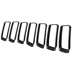 KYYET front grille ring trim gloss black upgrade for exterior styling