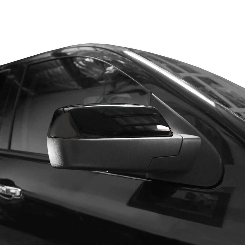 KYYET Sierra 1500 gloss black mirror cap, clip-on design for quick refresh.