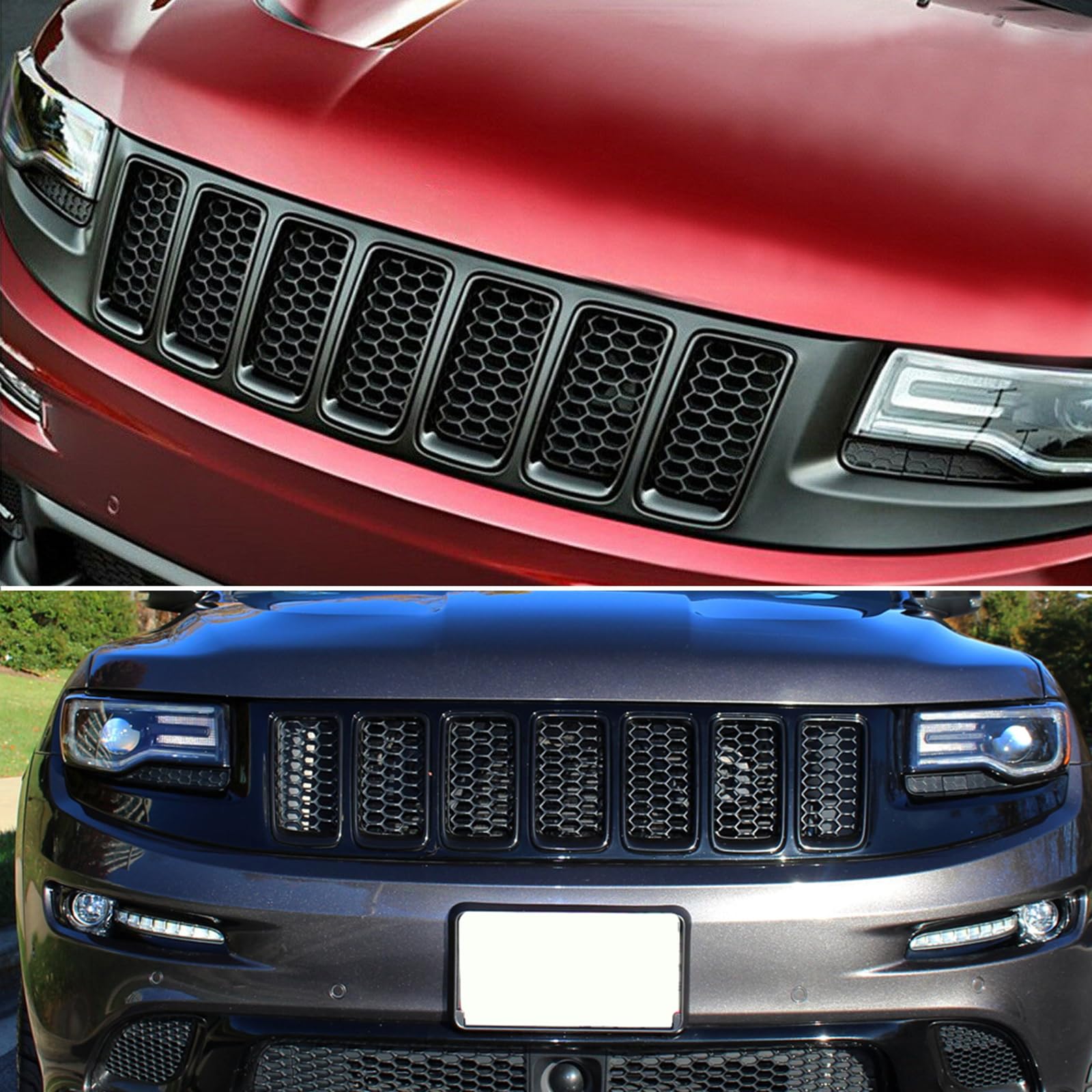 KYYET jeep grand cherokee trim cover gloss black installs in minutes