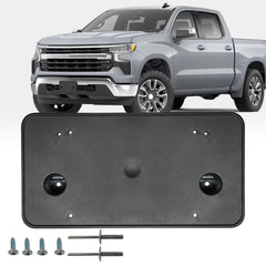 KYYET Silverado 1500 license plate bracket ready for easy installation.
