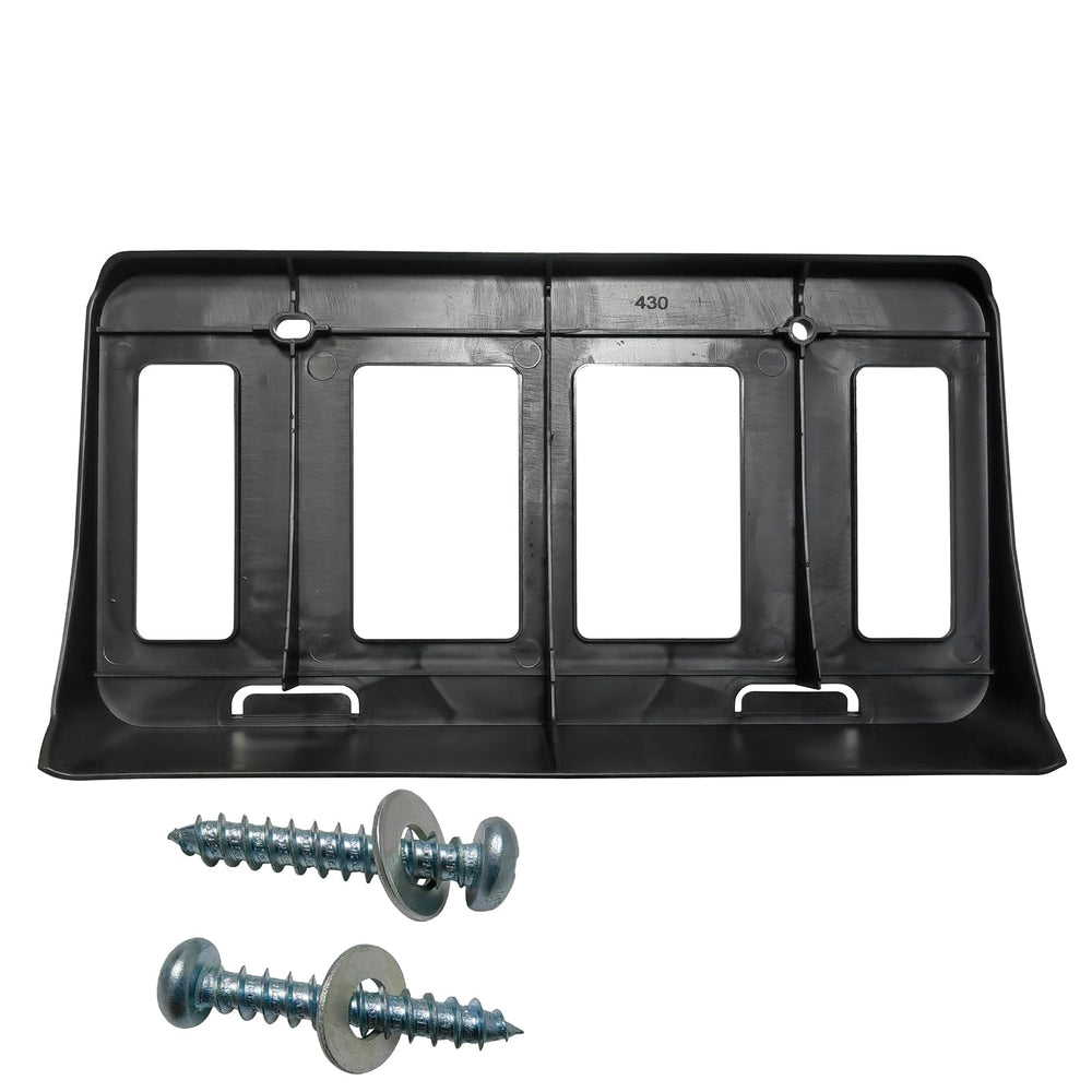 KYYET license plate bracket replacement preserves original appearance during front-end upgrades.