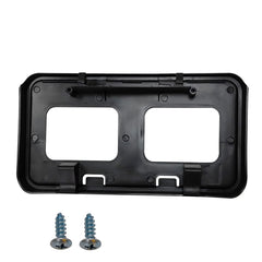 KYYET license plate frame closeup shows clean fit and corrosion-resistant finish.