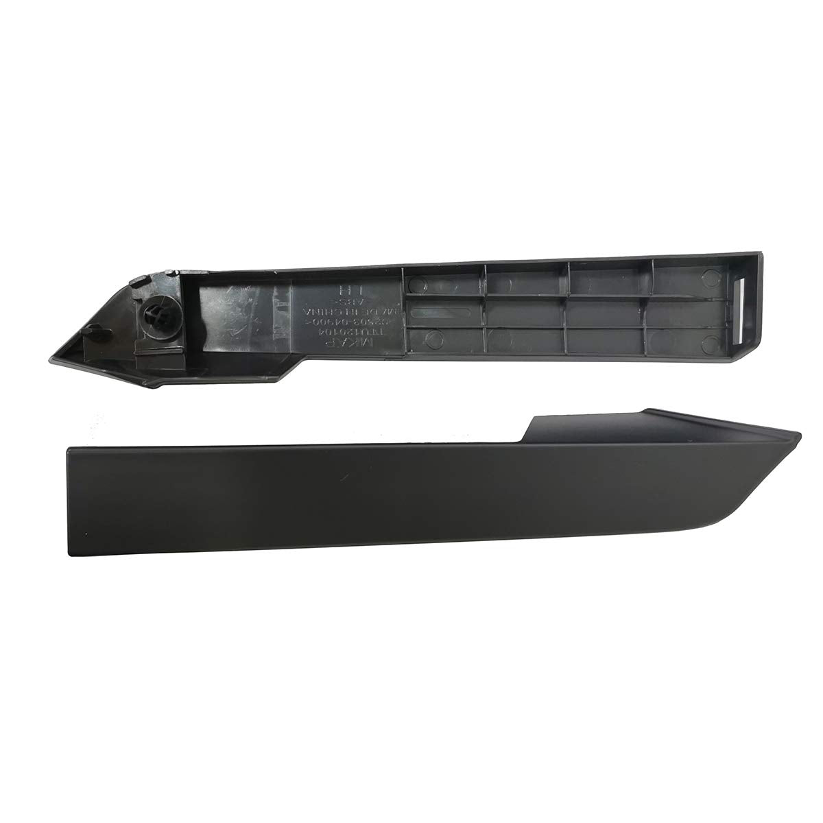 KYYET Tacoma assembled kit on vehicle showing black trim integration