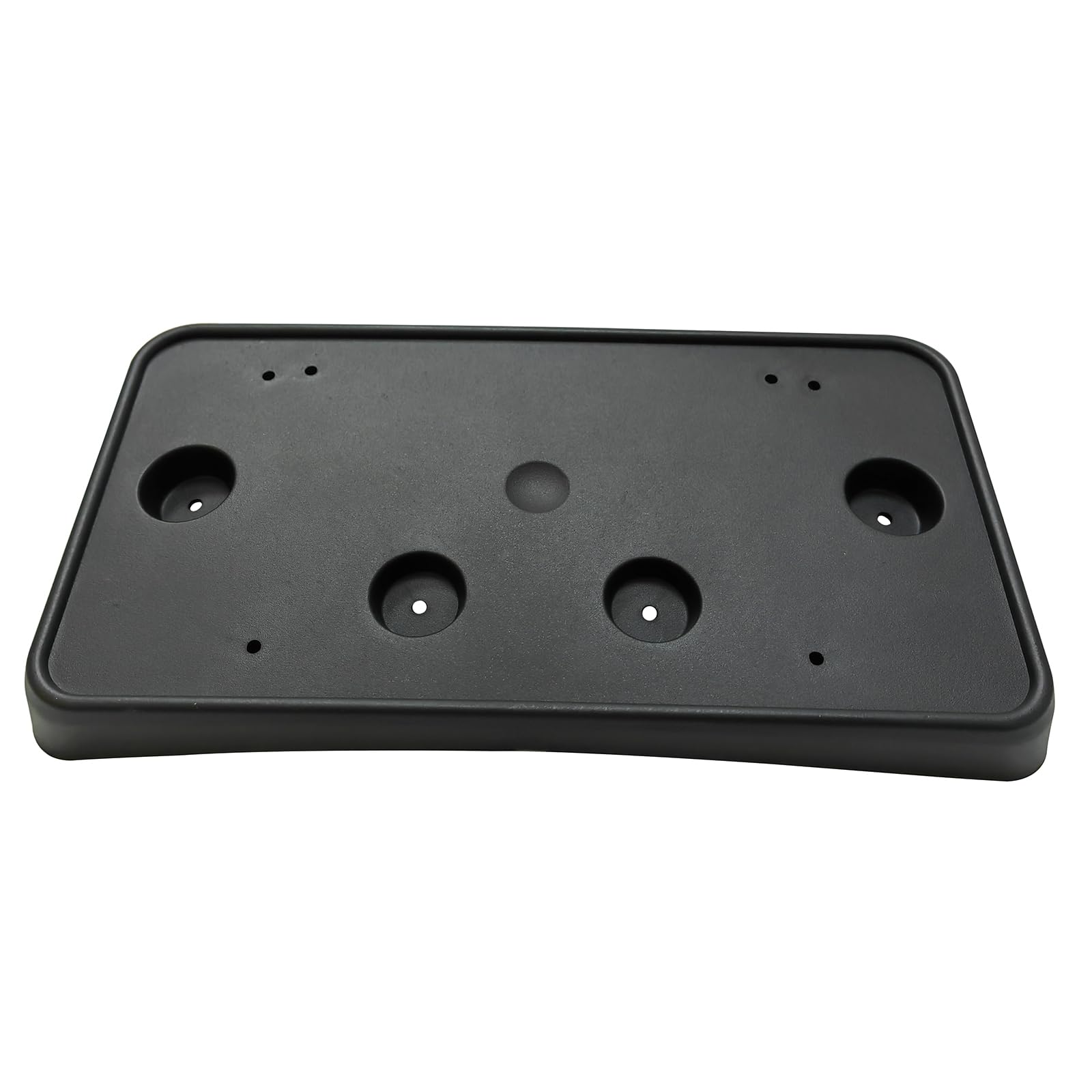 KYYET weather-ready front plate frame; metal-free frame holds plate in rain or sun.