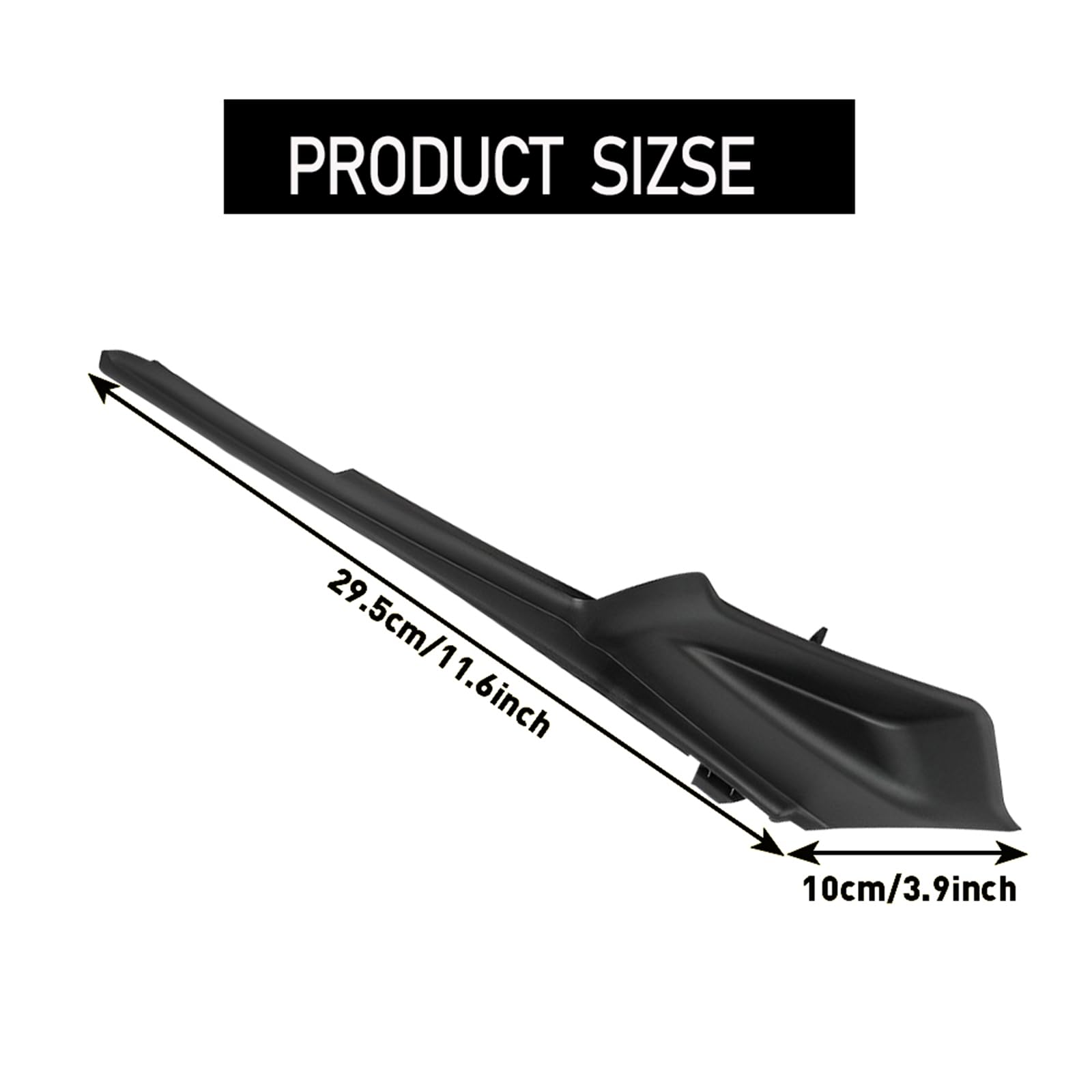 KYYET packaging shows left and right trims, clips not included.