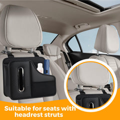 KZBHHP headrest storage with wide opening for quick tissue dispensing