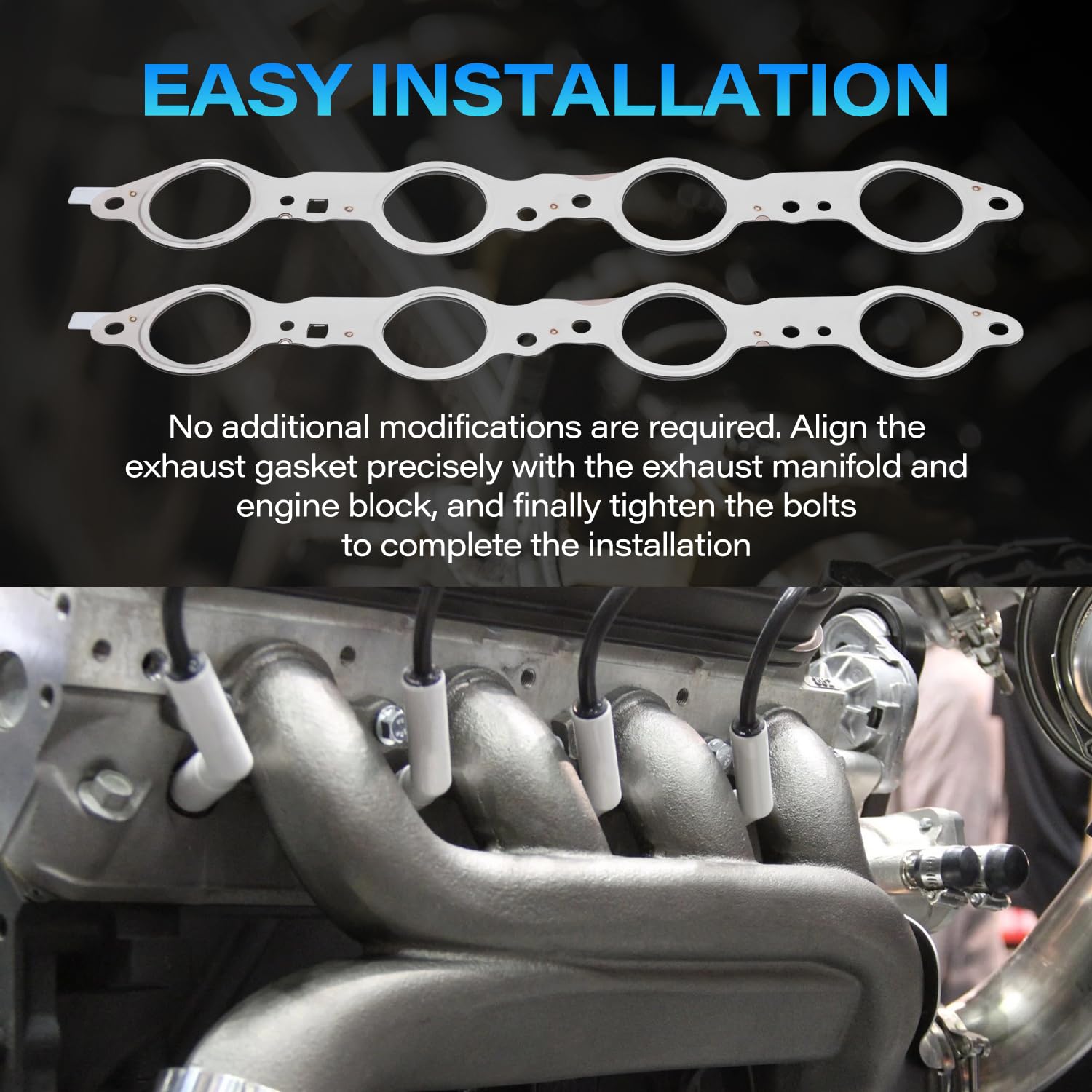 KZDAZ LS engines compatibility graphic highlights wide-fit for GM trucks.