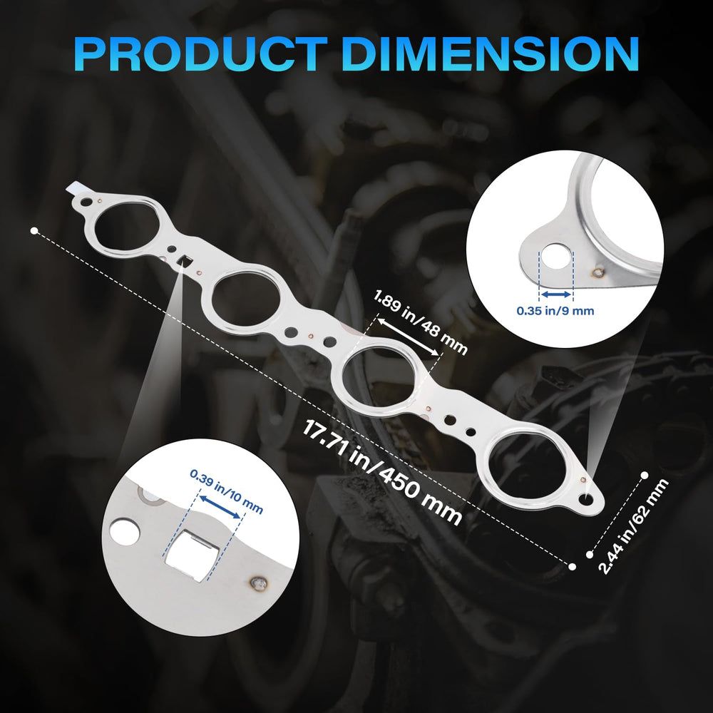 KZDAZ Silverado Suburban compatibility image confirms precise gasket matching.