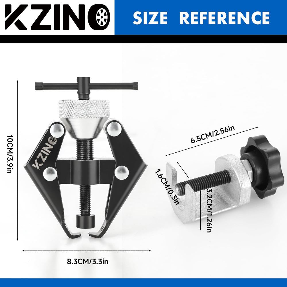 KZINO disassembly tool kit packaging highlights essential puller components
